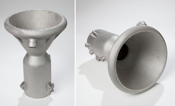 3D printed thrust chamber