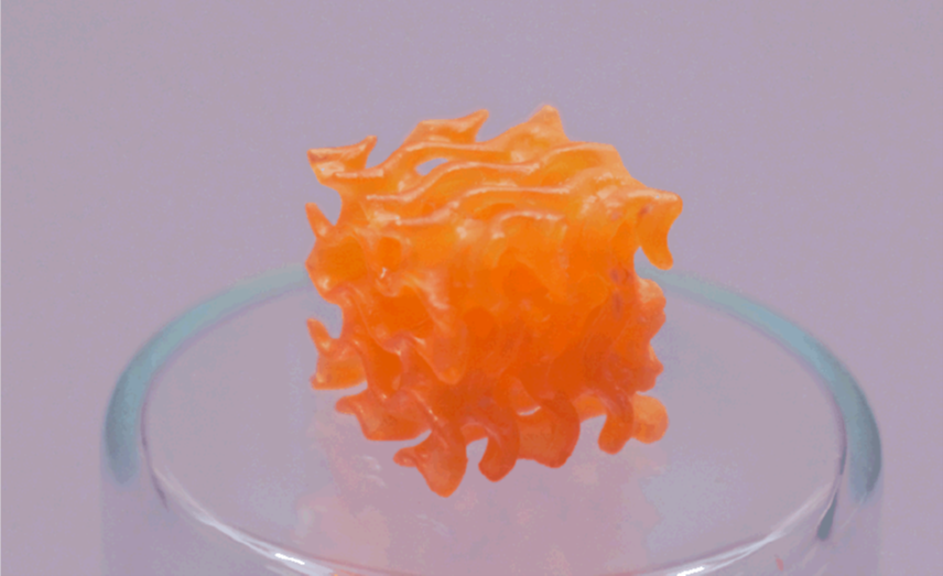 3D printed structure made from depolymerized urethane oligomers