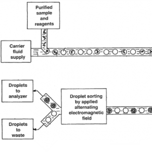 Chip-based droplet sorting