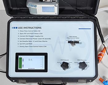 SuppleVent™ features an easy-to-use interface and alarms indicating low pressure or system failure.