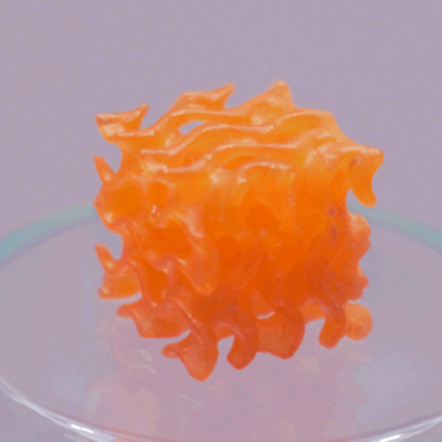 3D printed structure made from depolymerized urethane oligomers